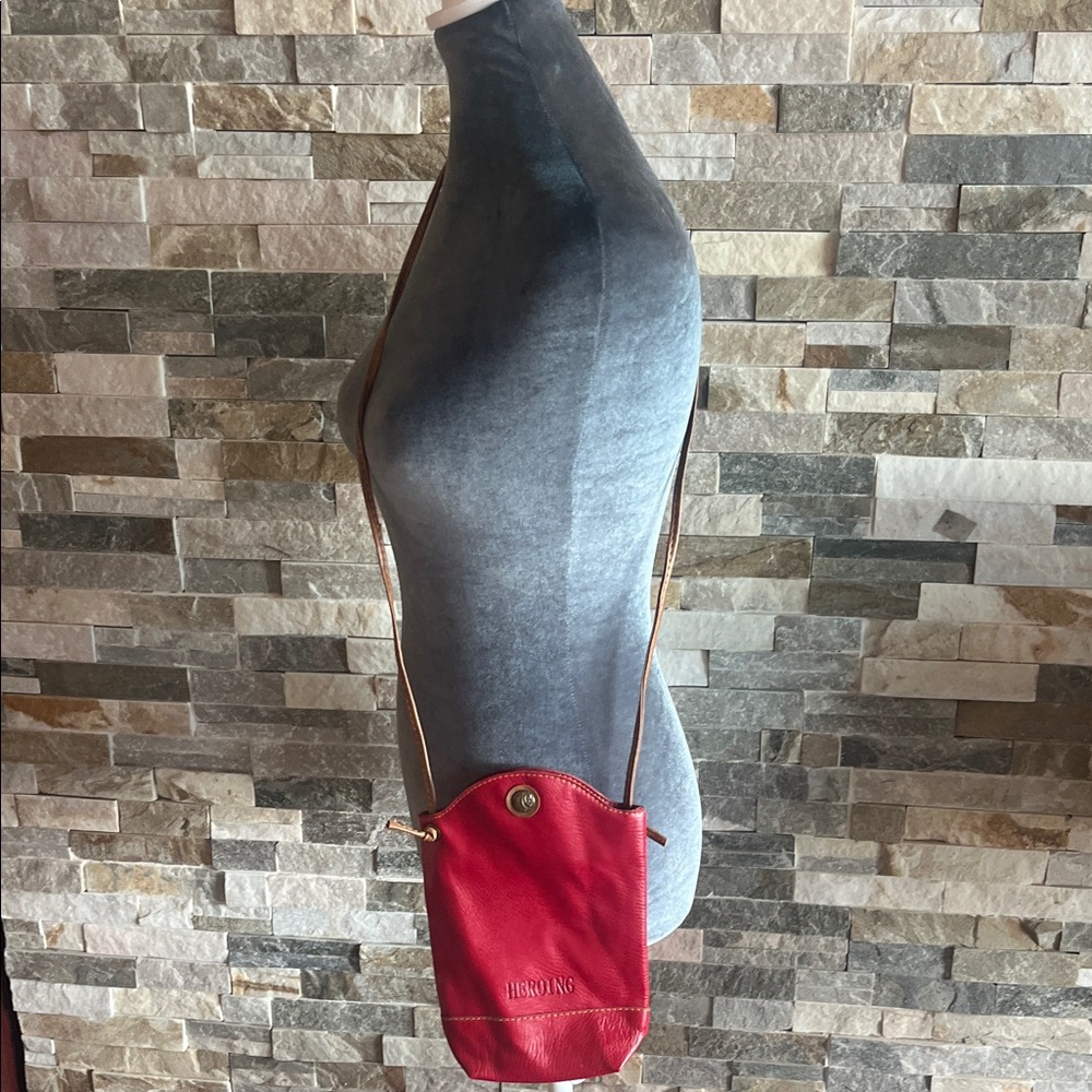 Heroin Red Crossbody Bag